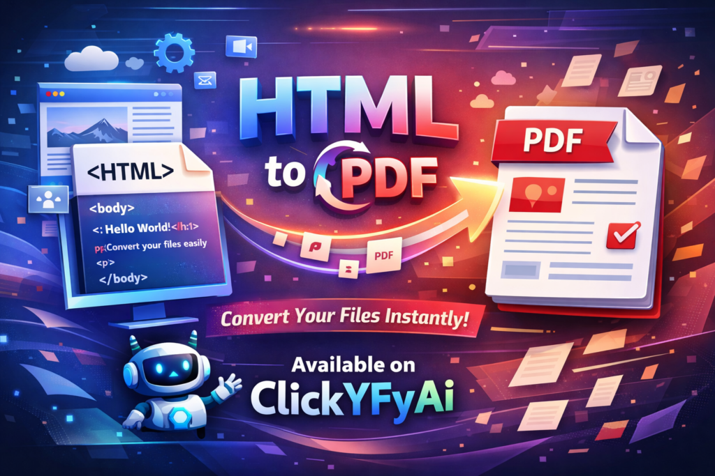 HTML to PDF
