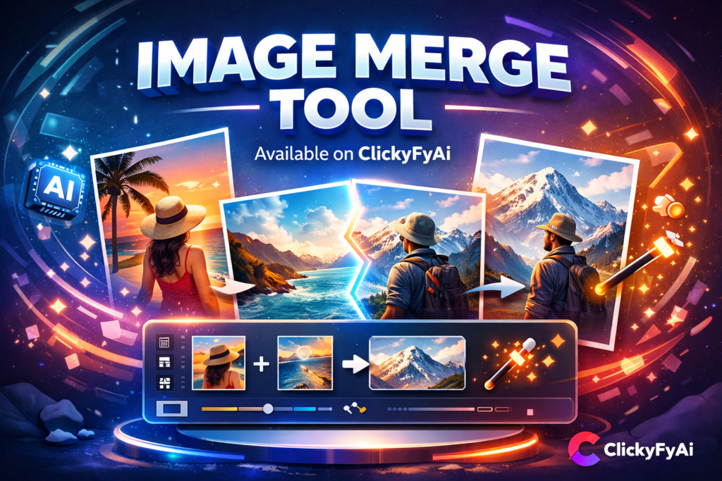 Online Image Merge Tool ClickyFyAi