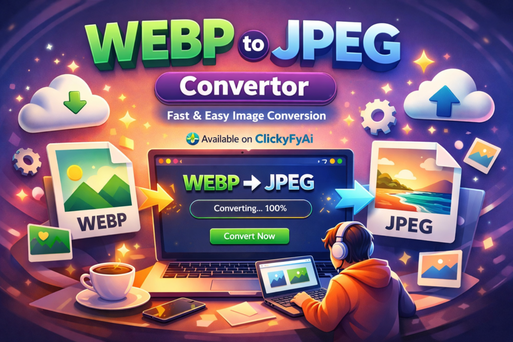 WEBP to JPEG Converter