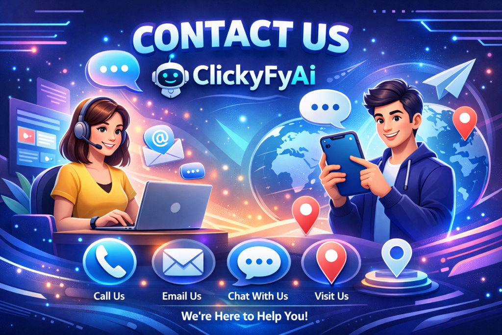 Contact Us ClickyFyAi