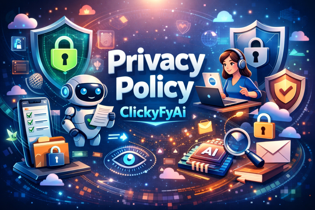 Privacy Policy ClickyFyAi